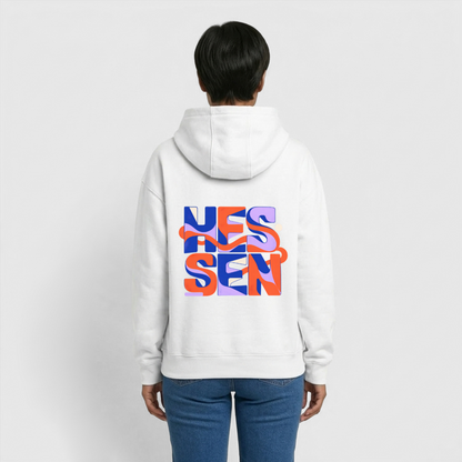 Hessen Color – Oversized Heavyweight Unisex Hoodie - Weiß
