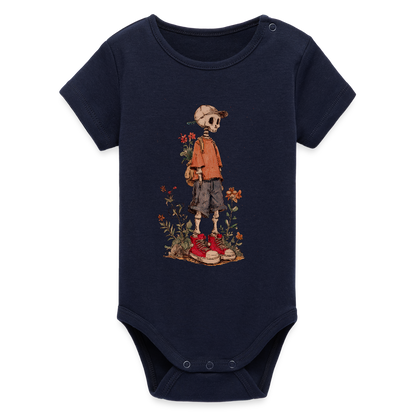 Skeleton Boy - Stanley/Stella Baby Bio Kurzarm-Body - by Artful Alchemist