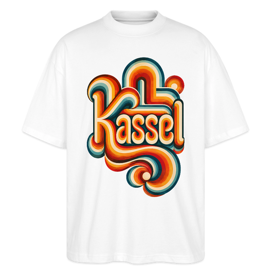 Kassel Retro – Oversized Unisex Bio T-Shirt - by Artful Alchemist
