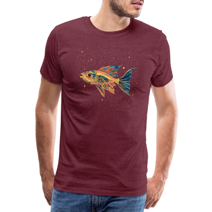 Bunter Meeres Fisch - Männer Premium T-Shirt - by Artful Alchemist