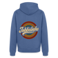 Jobbelsche Retro - Hessisch Mundart - Männer Premium Kapuzen Jacke - Taubenblau