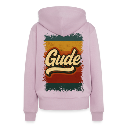 „Gude“ – Retro Look aus Hessen - Frauen Premium Bio Hoodie - by Artful Alchemist
