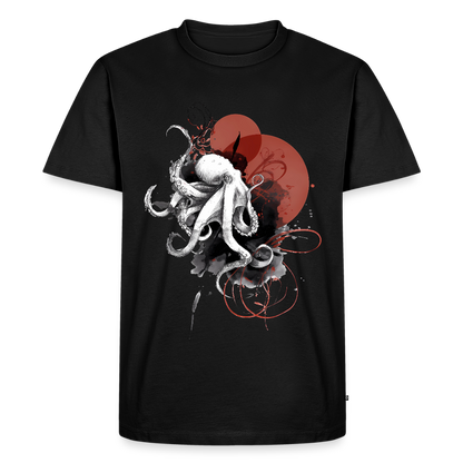 Oktopus Design – Tiefsee trifft Kunst - Männer Premium T-Shirt - by Artful Alchemist