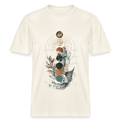 Mystic Mermaid – Mondphasen - Stanley/Stella Relaxed Fit Unisex Bio-T-Shirt Sparker - Naturweiß 