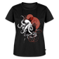 Oktopus Design – Tiefsee trifft Kunst - Frauen Premium Bio T-Shirt - Schwarz