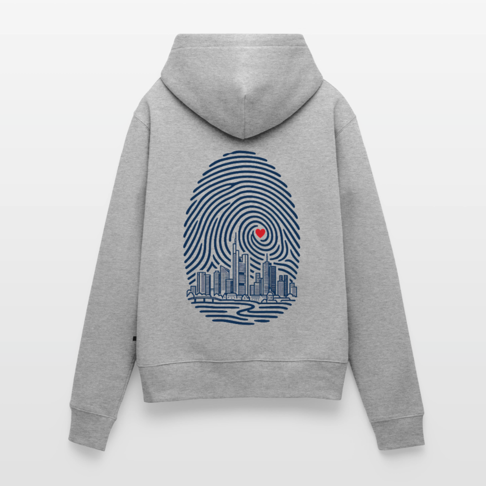 Frankfurt im Herzen - Frauen Premium Hoodie - by Artful Alchemist