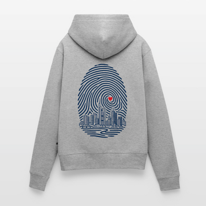 Frankfurt im Herzen - Frauen Premium Hoodie - by Artful Alchemist