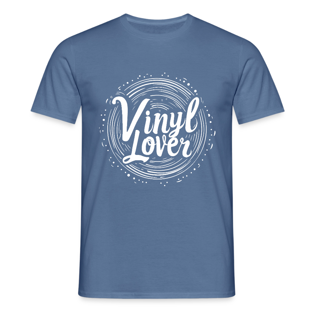 Vinyl Lover – Analog Soul - Männer T-Shirt - by Artful Alchemist