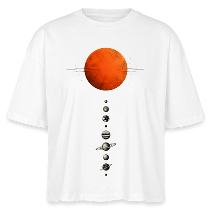 Sonnensystem - Stanley/Stella Frauen Boxy Bio-T-Shirt Nova - by Artful Alchemist
