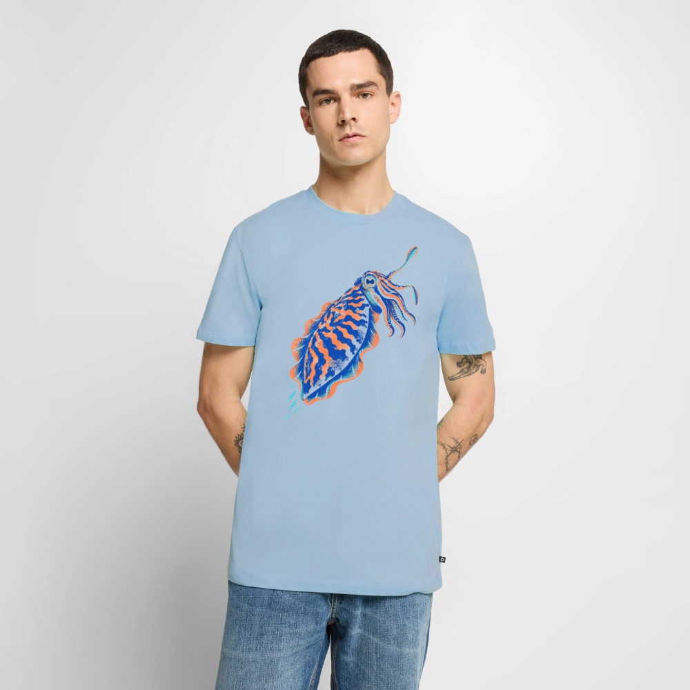 Sepia Ink – Männer Premium T-Shirt - Hellblau