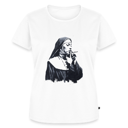 Urban Rebel Nun - Frauen Premium T-Shirt - by Artful Alchemist