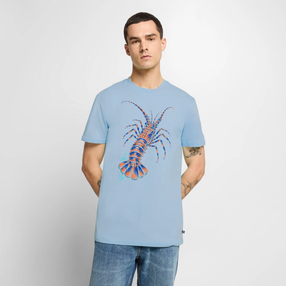 Lobster Ink – Männer Premium T-Shirt - Hellblau