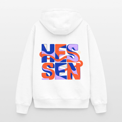 Hessen Color – Oversized Heavyweight Unisex Hoodie - Weiß