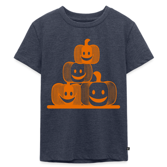 Happy Pumpkin Crew - Kinder Premium T-Shirt - by Artful Alchemist