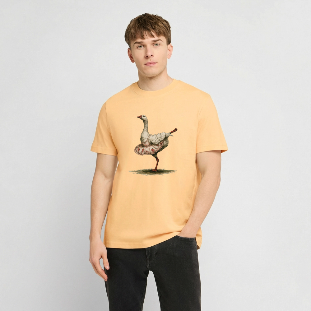 Gänseballerina - RELAXED FIT Unisex Organic T-Shirt - by Artful Alchemist
