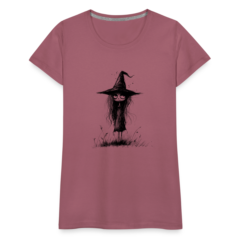 Kleine Hexe - Frauen Premium T-Shirt - Malve