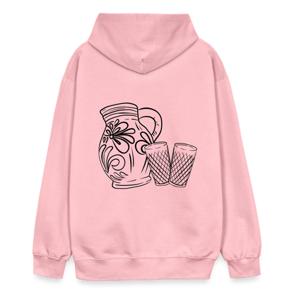 Bembel mit Gläsern - Hessisch Mundart - Unisex Premium Hoodie - by Artful Alchemist