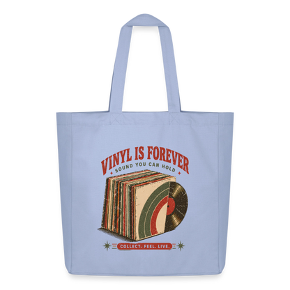 Vinyl Is Forever - Midweight recycelter Stoffbeutel von Stanley/Stella - by Artful Alchemist