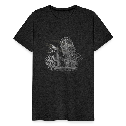 Vintage Steampunk Quallen Motiv - Männer Premium T-Shirts - by Artful Alchemist