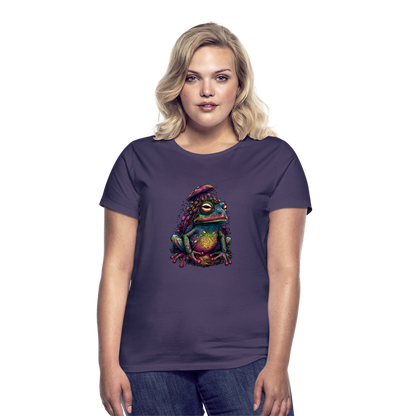 Trippy Pilz Frosch - Psychedelisches Motiv - Frauen T-Shirt - by Artful Alchemist