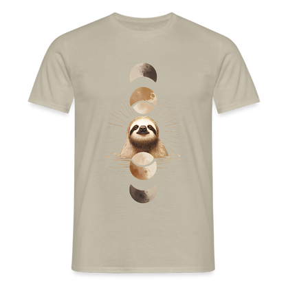 Lunar Sloth – Spirituelles Faultier - Männer T-Shirt - by Artful Alchemist