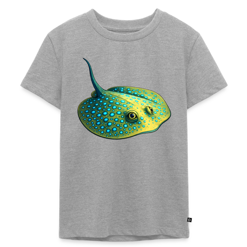 Blaupunktrochen - Kinder Premium T-Shirt - Grau meliert