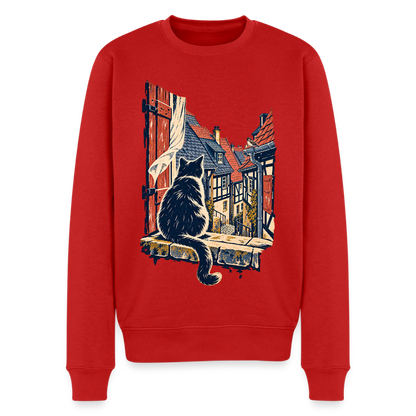Altstadt-Katze – Männer Premium Pullover - by Artful Alchemist