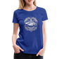 Cooler Hai mit Boho/Tribal Mustern - Frauen Premium T-Shirts - Königsblau