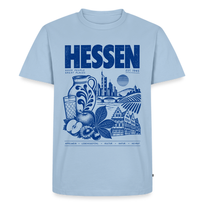 Hessen – Männer Premium T-Shirt - Hellblau