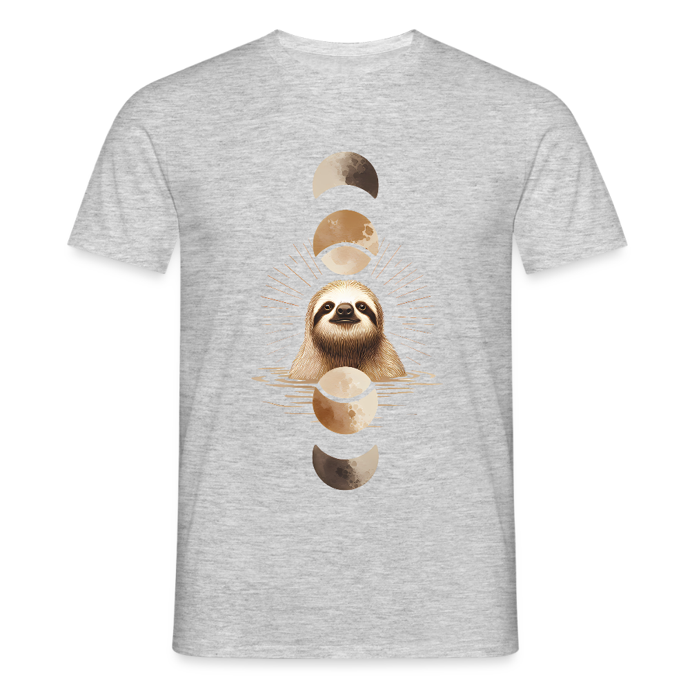 Lunar Sloth – Spirituelles Faultier - Männer T-Shirt - by Artful Alchemist