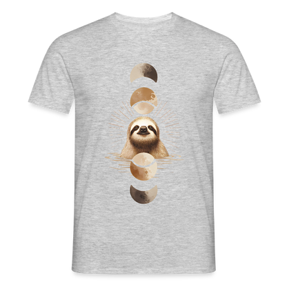 Lunar Sloth – Spirituelles Faultier - Männer T-Shirt - by Artful Alchemist