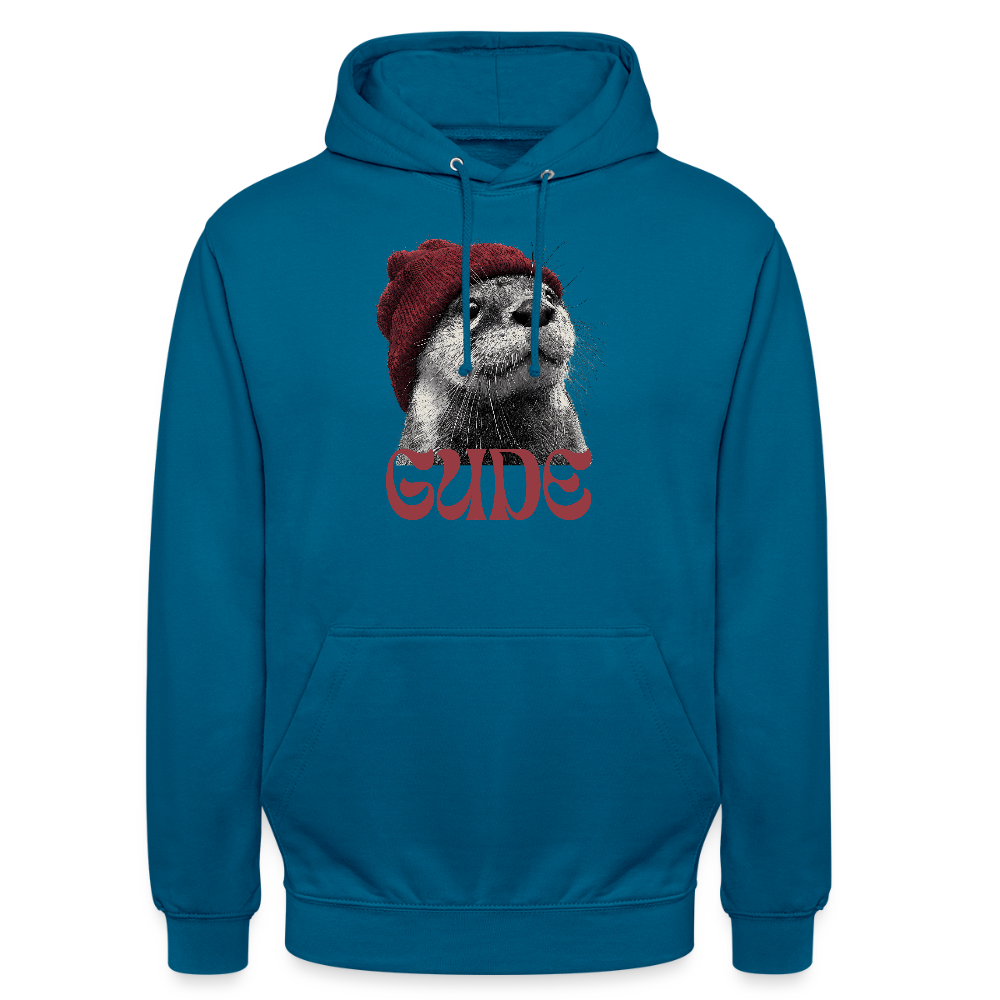 Gude Otter - Unisex Hoodie - Tiefseeblau 
