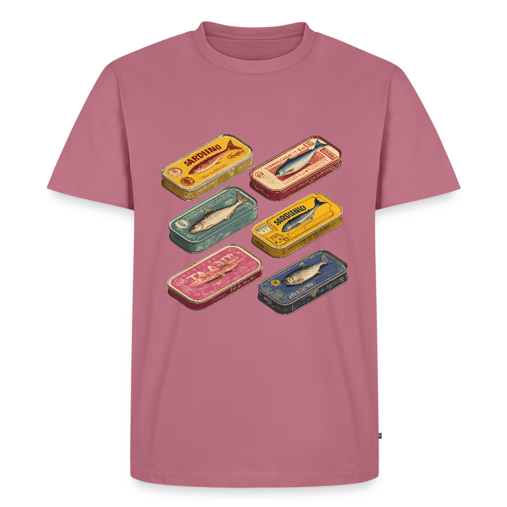 Vintage Sardine Cans Collective - Männer Premium T-Shirt - by Artful Alchemist