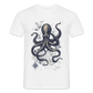 Steampunk Oktopus - Männer T-Shirt - Weiß