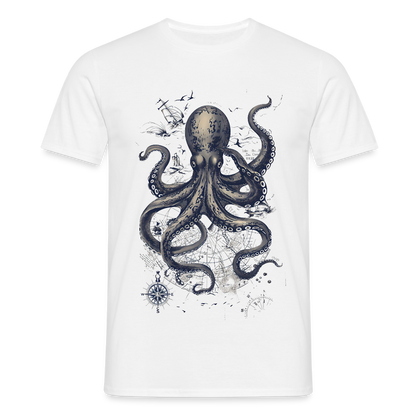 Steampunk Oktopus - Männer T-Shirt - by Artful Alchemist