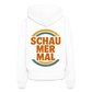 „Schau Mer Mal“ – Retro Look aus Hessen - Frauen Premium Bio Hoodie - Weiß