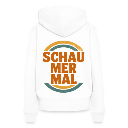 „Schau Mer Mal“ – Retro Look aus Hessen - Frauen Premium Bio Hoodie - by Artful Alchemist
