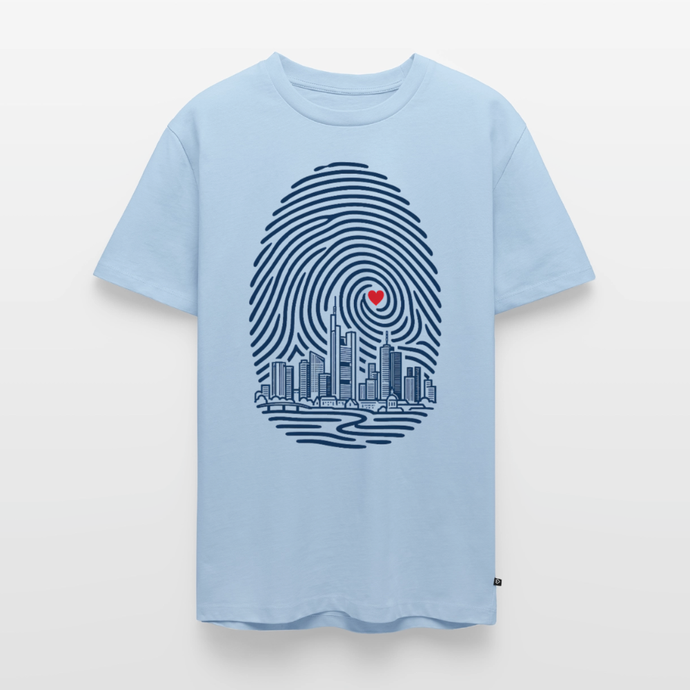 Frankfurt im Herzen – Männer Premium T-Shirt - Hellblau