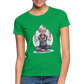 Coole Yoga Oma - Meditation im besten Alter  - Frauen T-Shirt - Kelly Green