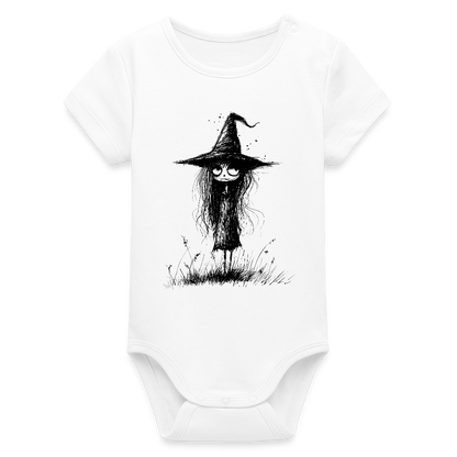 Kleine Hexe - Stanley/Stella Baby Bio Kurzarm-Body - by Artful Alchemist