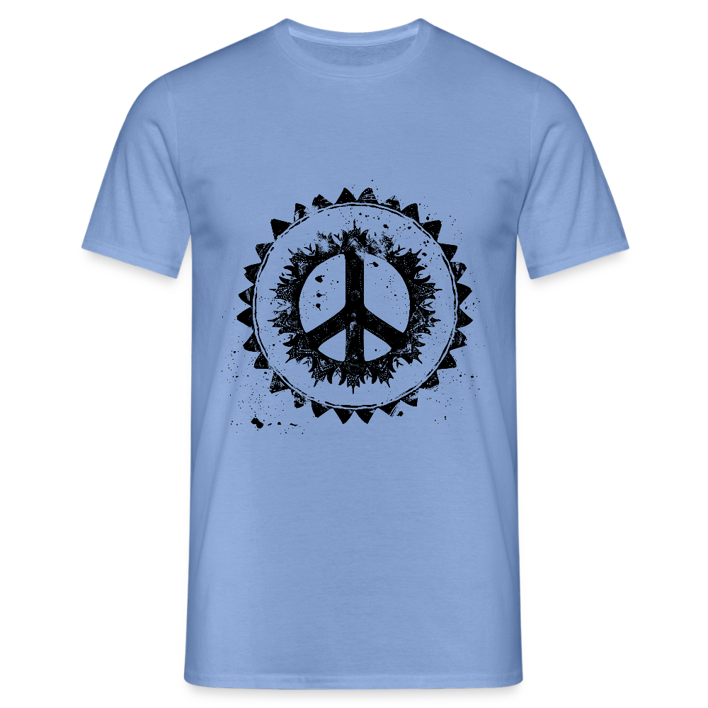 Urban Retro Peace Zeichen - Männer T-Shirt - by Artful Alchemist