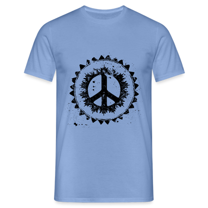 Urban Retro Peace Zeichen - Männer T-Shirt - by Artful Alchemist