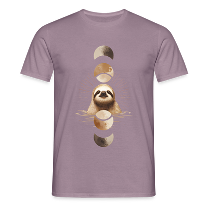 Lunar Sloth – Spirituelles Faultier - Männer T-Shirt - by Artful Alchemist