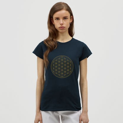 Blume des Lebens "Flower of Life" - Frauen T-Shirt - by Artful Alchemist