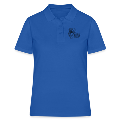Bembel mit Gläsern - Hessisch Mundart - Frauen Premium Poloshirt - by Artful Alchemist