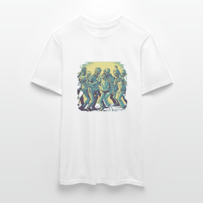 Tanzende Zombies - Gruseliges Zombie Motiv - Männer T-Shirt - by Artful Alchemist