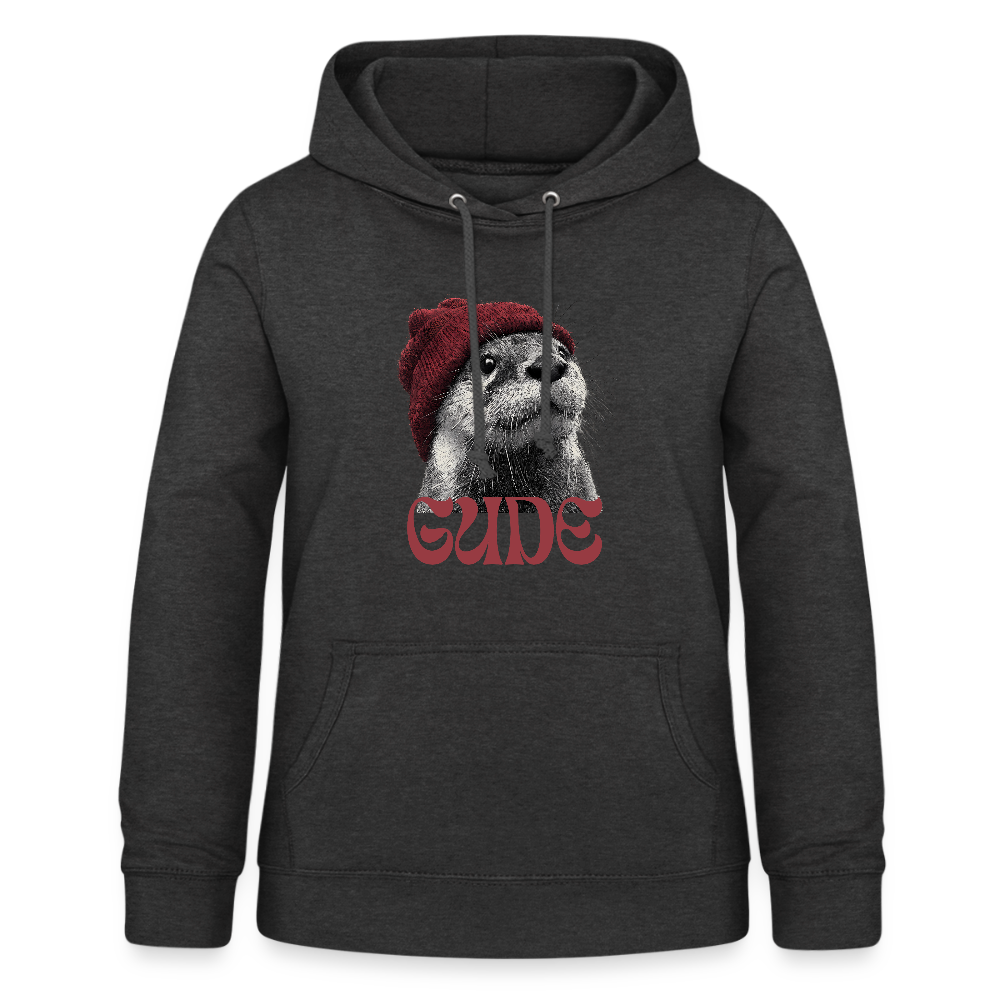 Gude Otter - Frauen Hoodie - Anthrazit