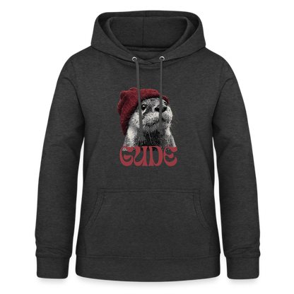 Gude Otter - Frauen Hoodie - Anthrazit