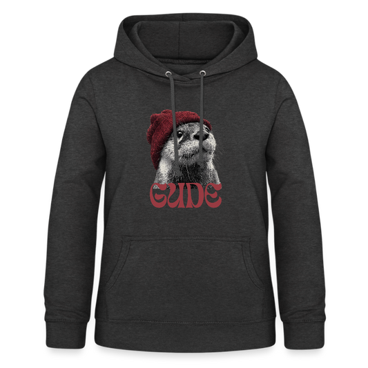 Gude Otter - Frauen Hoodie - Anthrazit