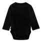 „Gude“ – Retro Look aus Hessen - Baby Bio-Langarm-Body - Schwarz